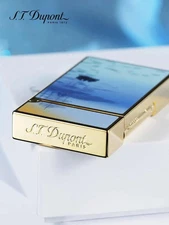 S.T. Dupont Ligne 2 Monet Impression Sunrise Dual Flame Lighter Limited Edition