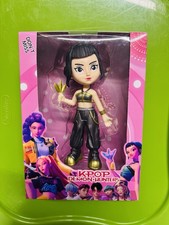 KPOP Demon Hunters Collectible Plastic Figure Black Gold Original Packaging