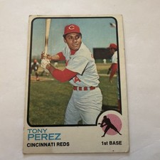 1973 Topps #275 Tony Perez Set Break