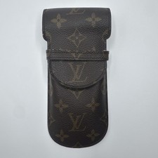 Authentic LOUIS VUITTON Monogram Etui Lunette Rabat Eyeglasses Sunglasses Case