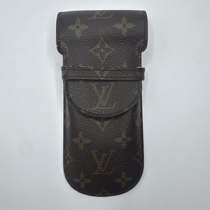 Authentic LOUIS VUITTON Monogram Etui Lunette Rabat Eyeglasses Sunglasses Case