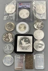 15 Troy Ounces .999 Silver Coins Bars Rounds nice mix L24458