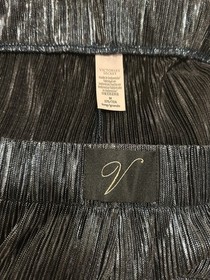 Victoria&rsquo;s Secret Victoria's Secret Pliss&eacute; Pleated Jogger Gray Pewter M NWOT