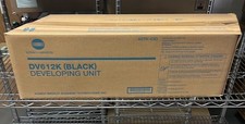 Genuine Konica Minolta A0TK03D DV612K Black Developer Unit, OEM SEALED