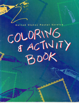 1997 United States Postal Service Coloring and Activity Book
