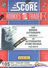 2010/11 Score Hockey Rookies & Traded Factory Sealed Box-105 Cards+AUTOGRAPH !