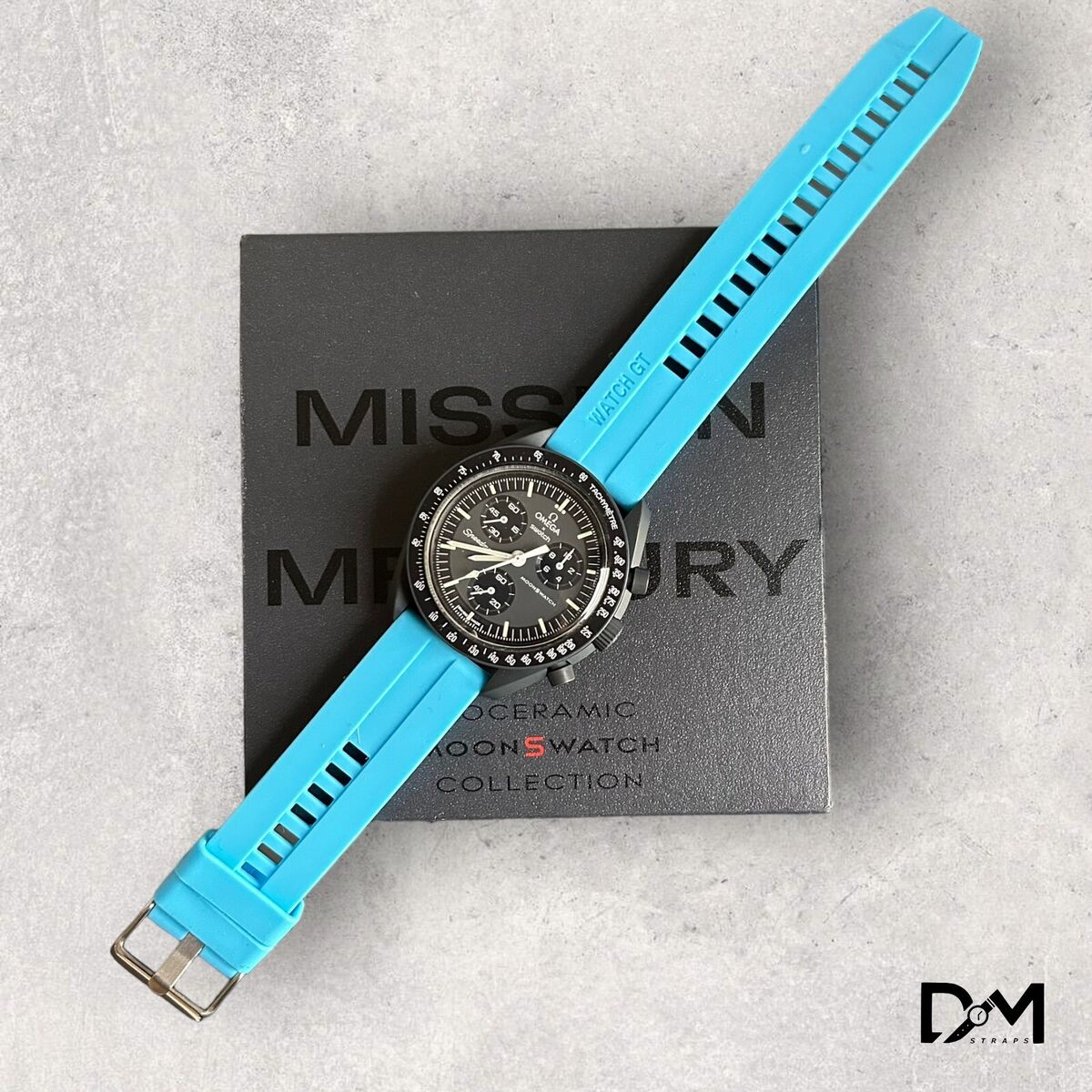 Omega x Swatch - Moonswatch - NEW BLUE STRAP ONLY FOR Omega x Swatch - Moonswatch - NEW BLUE STRAP ONLY FOR