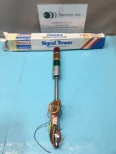 Patlite SLF-V Signal Light Tower, 24V AC/DC, RYG, AMAT 0227-04761, 184165