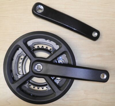 PROWHEEL COLD-FORGED COOY BLACK 170MM CRANK ARM 2-SPEED 30-46T