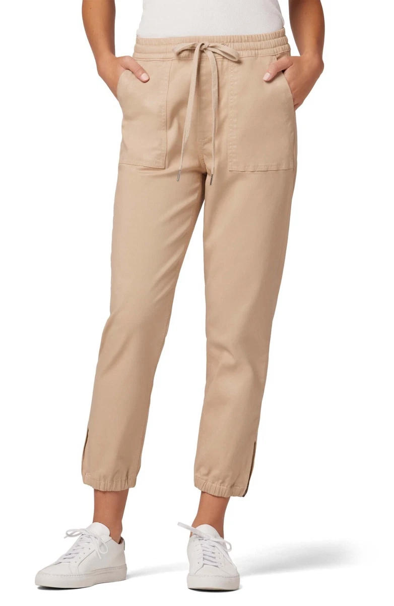 Joe's L55114 Womens Latte The Sienna Cotton Blend Joggers Size L