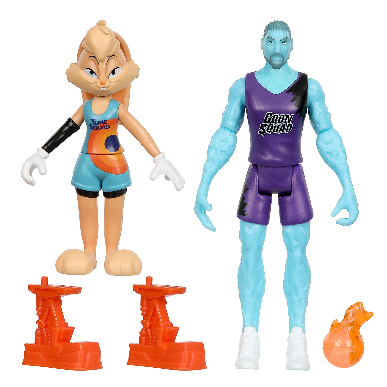 Space Jam 2 On Court Rivals Lola Bunny & Wetfire Figures Set Toy