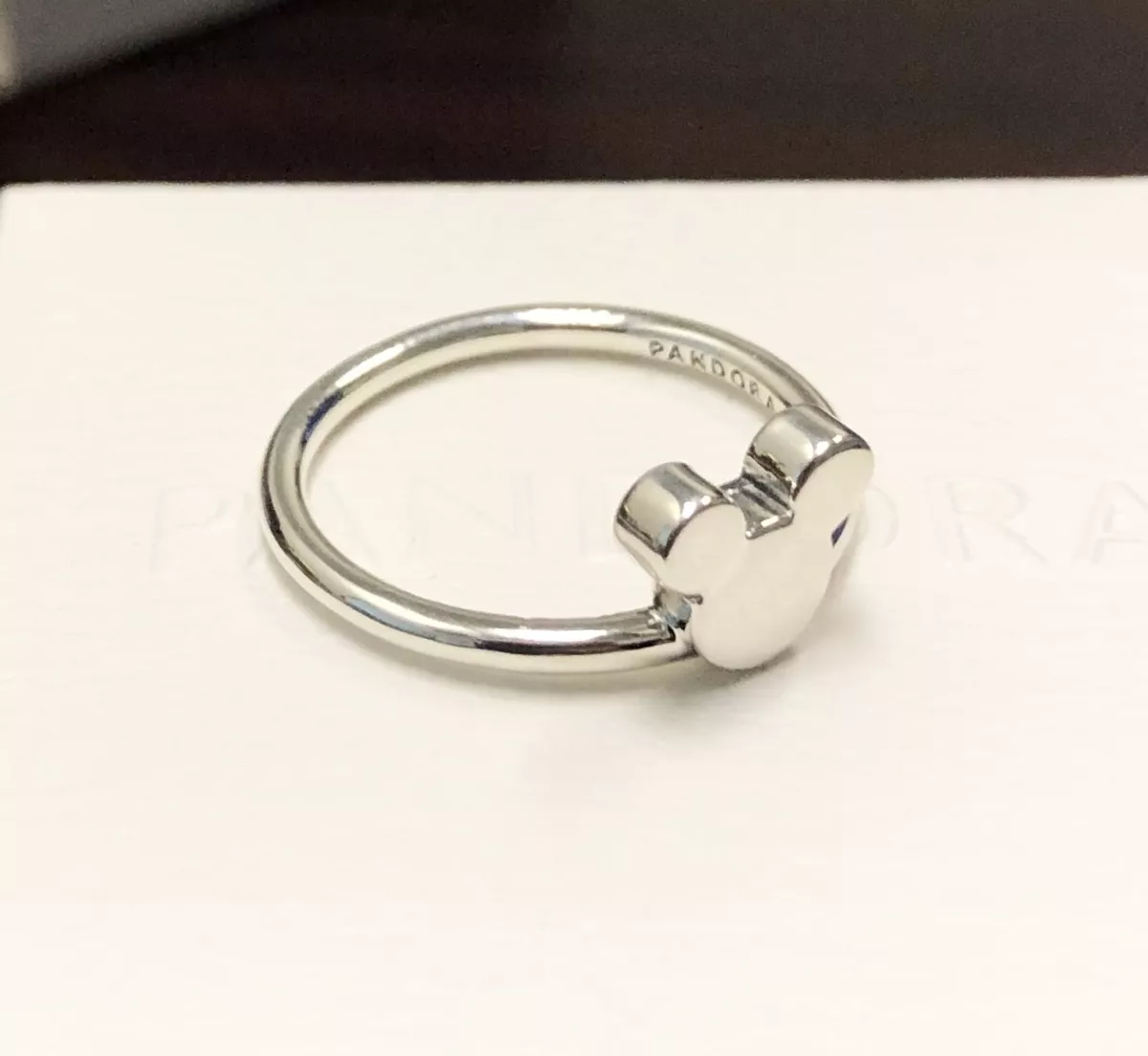 Mickey mouse silhouette best sale ring