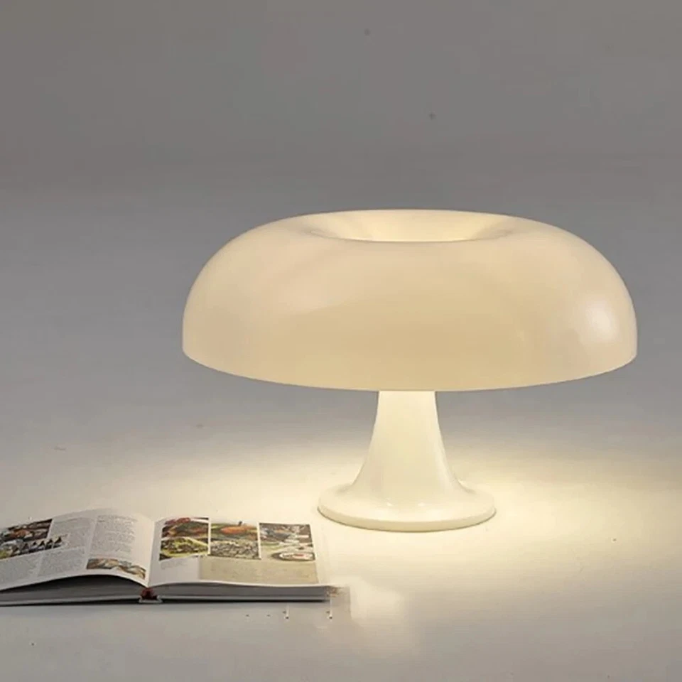 Lampe Champignon Vintage 60-70,Lampe Chevet, Déco Interieur, LED Incluses Modern - Photo 4/4