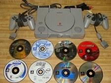 Sony Playstation bundle 2 controllers 8 games tested