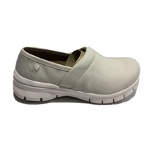 Nurse Mates Libby Womens Clogs White Size 9.5 Wide