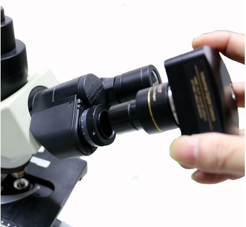 0.37X 0.5X 0.75X CCD Reduce Lens C Mount Adapter 23.2mm Microscope ...