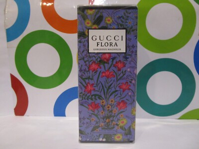 GUCCI ~ GUCCI FLORA GORGEOUS MAGNOLIA EAU DE PARFUM SPRAY ~ 3.3 OZ