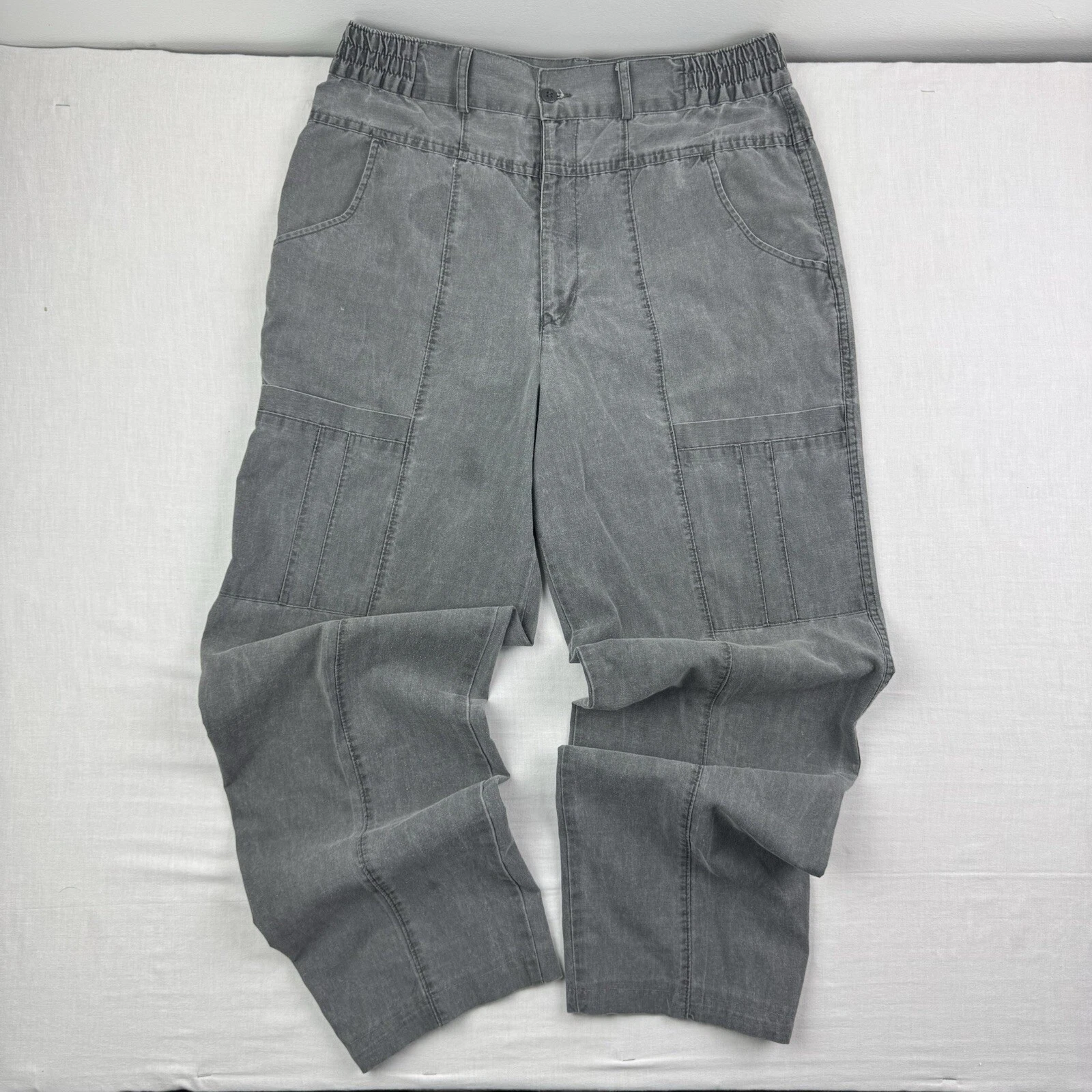 Vintage Colter Pants Adult 34x30 Gray Large Outdoor Hike 1980s 90s Straight Leg