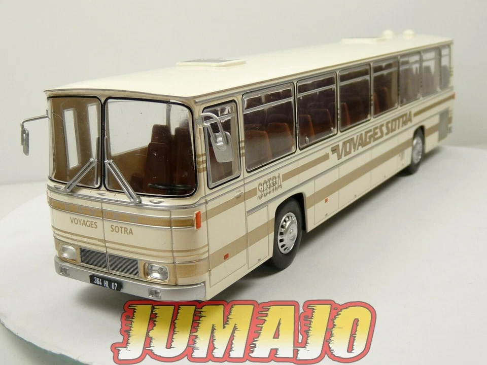 SUB103 Bus 1/43 IXO Hachette SAVIEM E7 L 75 Voyages Sotra 1970 Canada - Photo 2/4