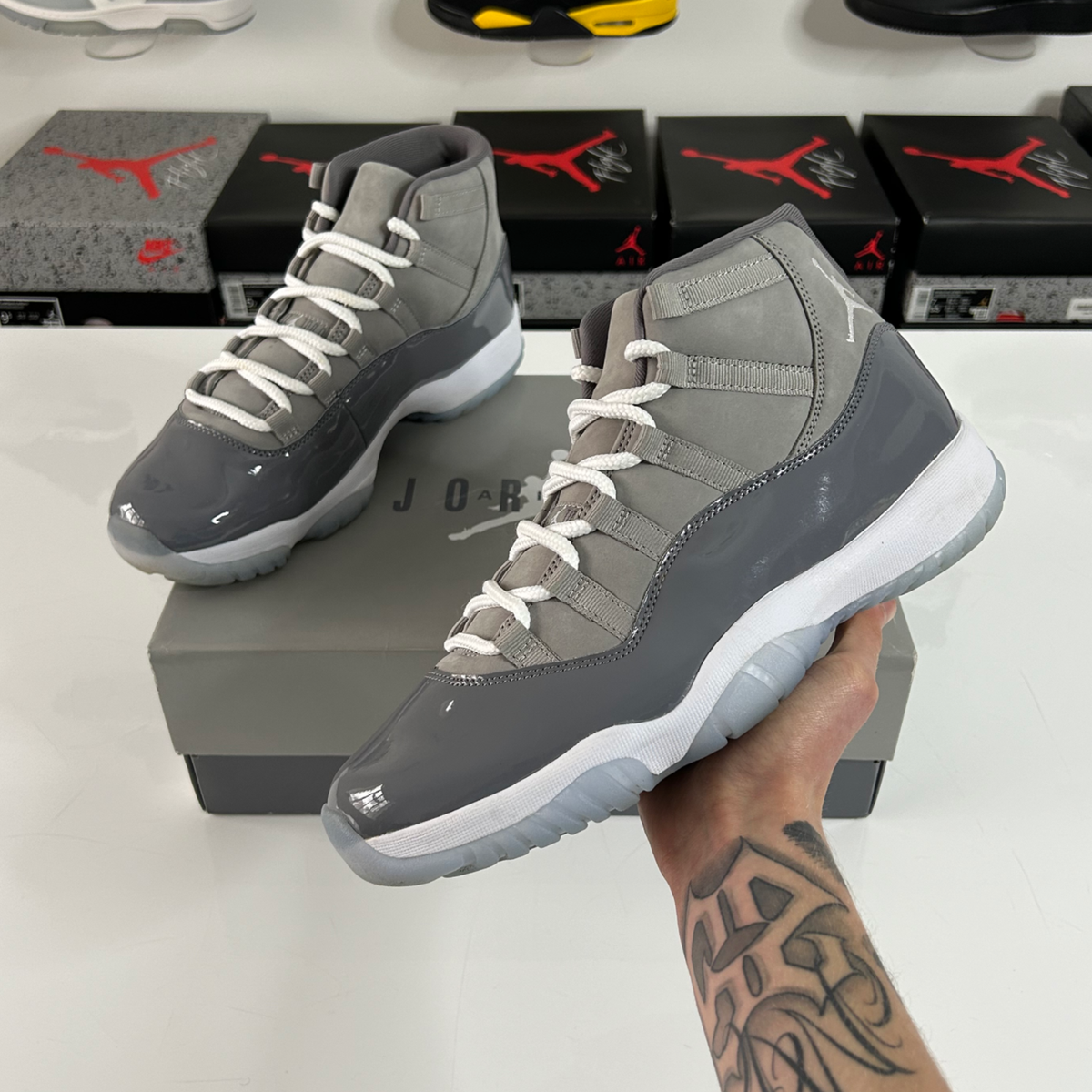 Nike - Air Jordan 11 Retro 'Cool Grey' Size UK 9.5 | eBay UK