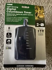 Prime Light Sensing Digital Countdown Timer  Outdoor Brand New Sealed Package