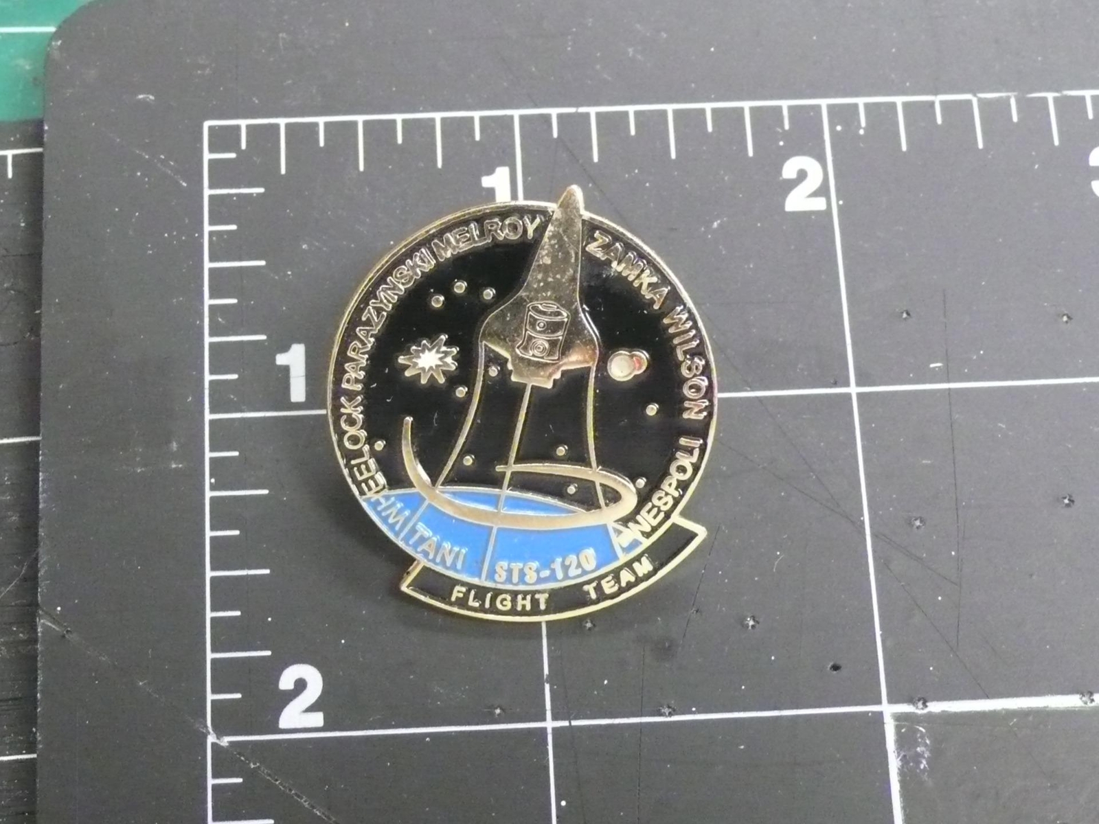 Sts Service Pin Large NASA STS-120 Space Shuttle Flight Team pin. | eBay