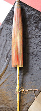 Antiker Sonnenschirm Flanierschirm sehr alt Rarität Griff Bambus China Japan