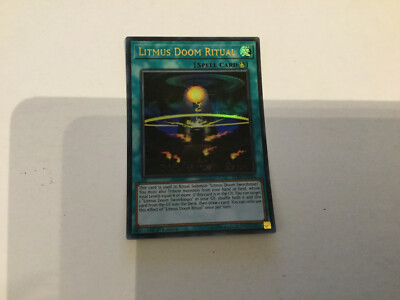 Yu-Gi-Oh! Litmus Doom Ritual - BLRR-EN014 - Ultra Rare 1st Edition Trading Card - View #10