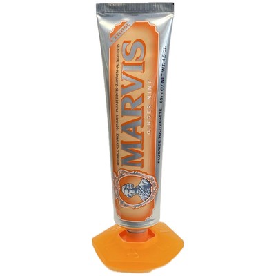 Marvis Ingwer neuwertig Zahnpasta 85ml + Marvis orange Zahnpasta Ständer