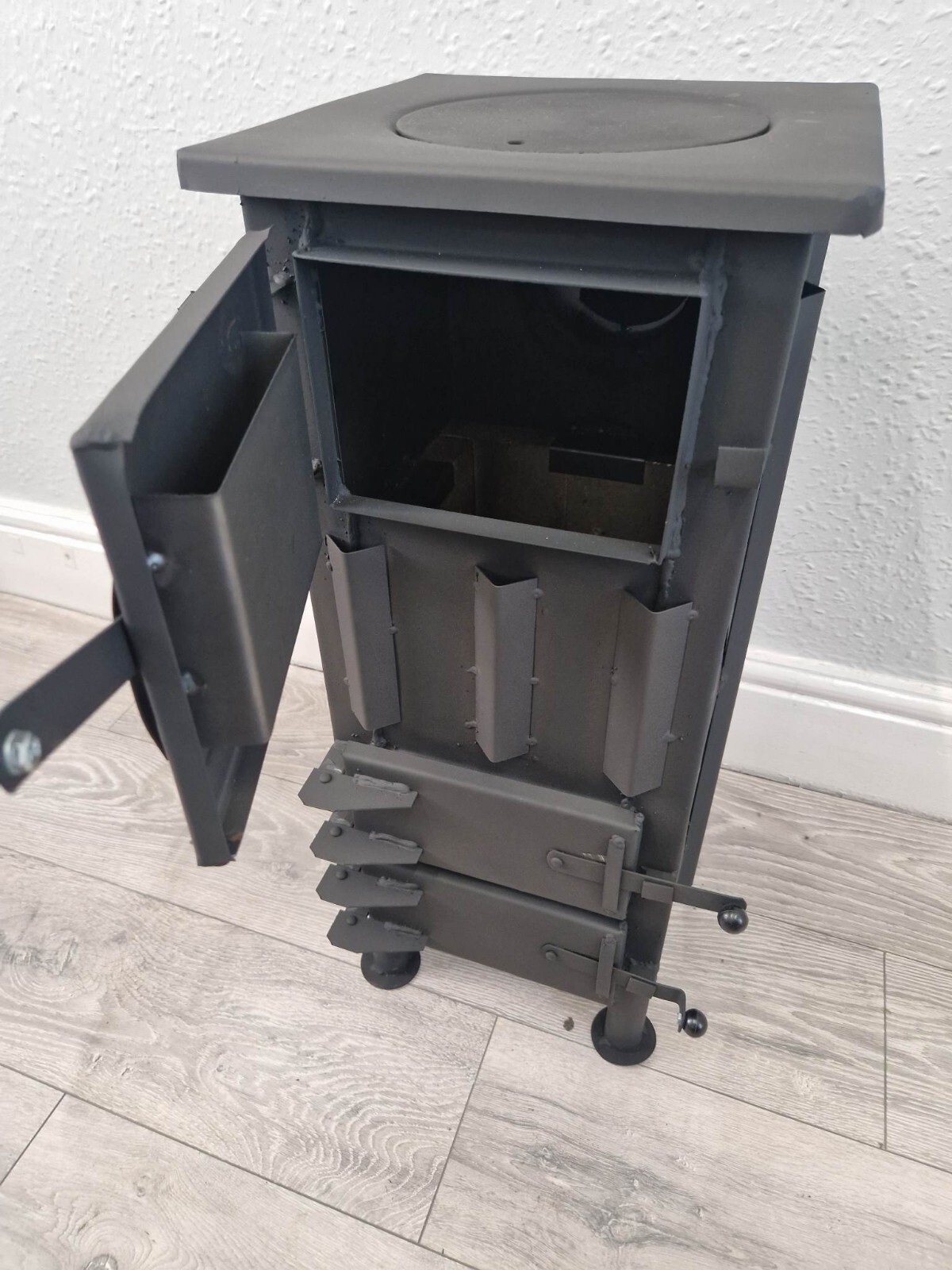 LOG WOOD BURNER STOVE FLUE SYSTEM PIPES SET 6.5KW GARAGE SHED