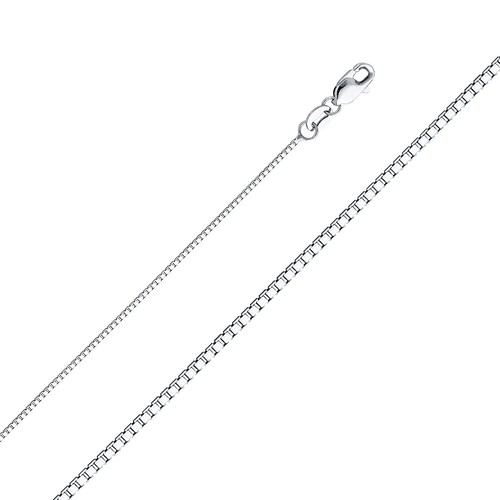 Dainty Box Chain Necklace | eBay