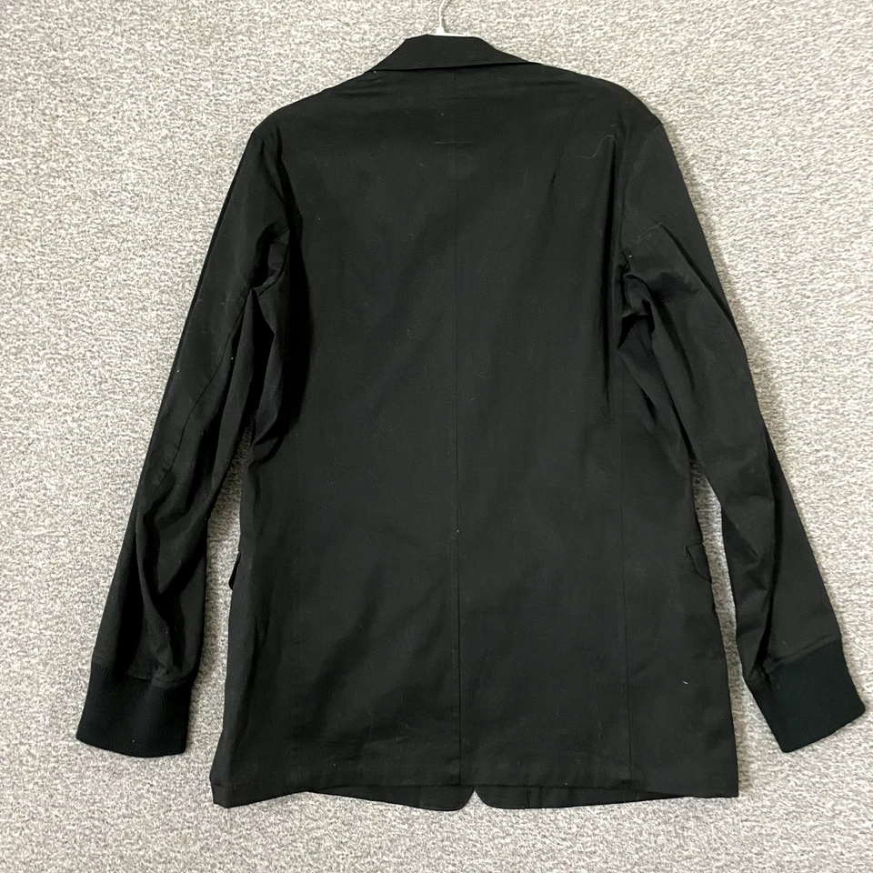 Chaqueta Y-3 Johji Yahamoto Adidas Para Mujer Talla Mediana Negra Abotonada Manga Larga Foto 2 de 4