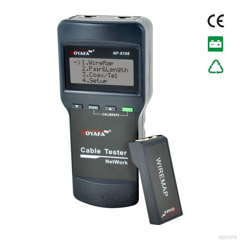 Tester Professionale Per Rete RJ45 - Localise Il Difetto Su Il Cavo