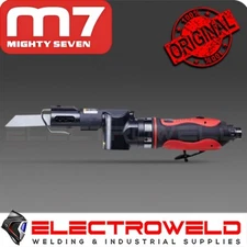 M7 Air Saw Gear Driven + Blade + File, Low Vibration Pneumatic, M7-QD501