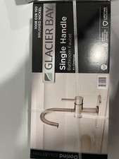 NEW Glacier Bay Dorind Single Hole Single-Handle High-Arc Bathroom Faucet