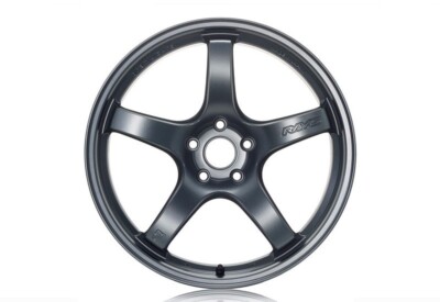 Rays Gram Lights 57CR 18x8.5 +37 5x114.3 Glossy Black Wheel | eBay