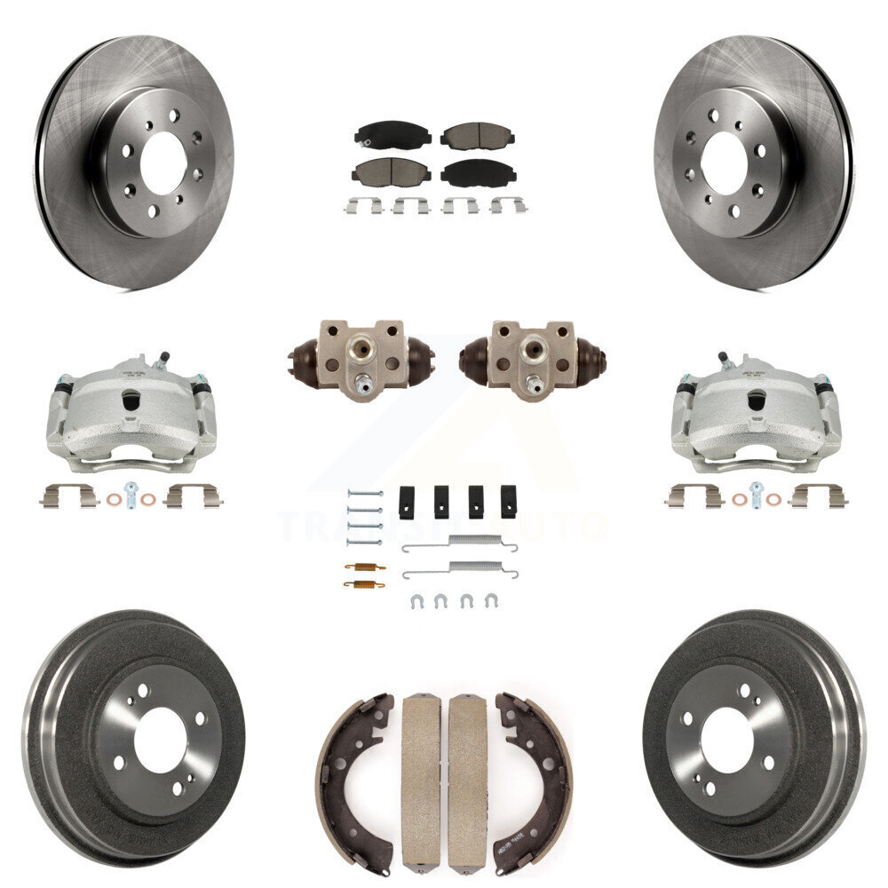 Upgrade Your Brake System with Calipers Rotors Drums Pads Shoes Cylinders Kit