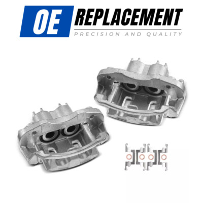 2X BREMSSATTEL HINTEN MIT HALTER FÜR FORD EXCURSION F-250 F-350 SUPER DUTY 00-04