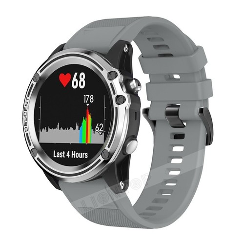 Quick Fit Silicone Watch Band Strap For Garmin Fenix 5 5X 6 6X Pro 7 7X Solar - Afbeelding 80 van 180