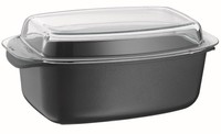 Wmf Profiselect Covered Roasting Pan With Glass Lid 15 X 9 Made In Italy on sale Wmf Profiselect Covered Roasting Pan With Glass Lid 15 X 9 Made In Italy on sale