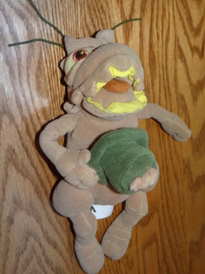 DISNEY WORLD A BUG'S LIFE P.T. FLEA 8'' PLUSH BEAN BAG TOY