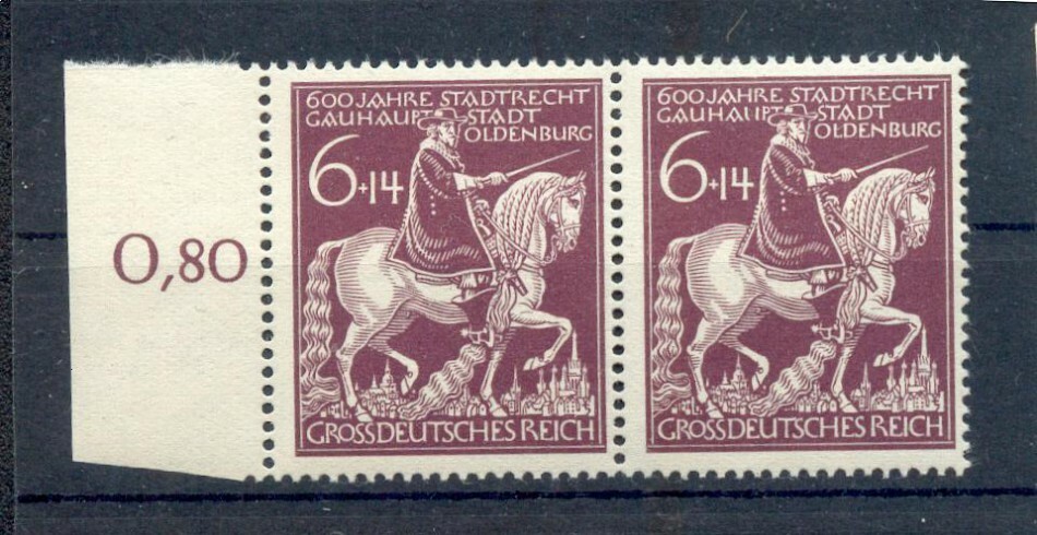Dr-3.Reich 907I Abart** Mnh Postfrisch 80eur (71964