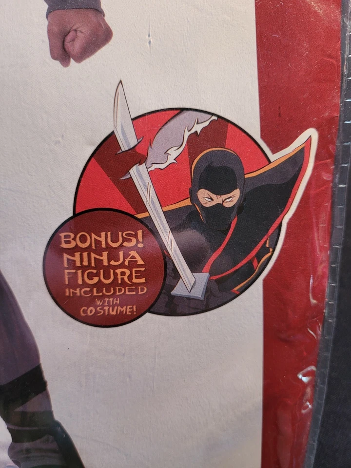 Детский костюм для Хэллоуина Stealth Ninja размер 8-10 - Изображение 3 из 4