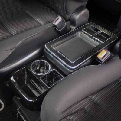 Mittelkonsole Staufach Für VW T4 T5 T6 Multivan Console Opel Toyota Schwarz 2024