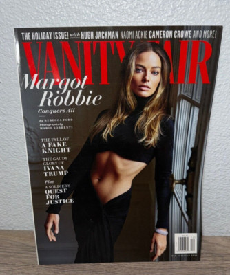 VANITY FAIR MAGAZINE DECEMBER 2022 JANUARY 2023 MARGOT ROBBIE HUGH JACKMAN NAOMI