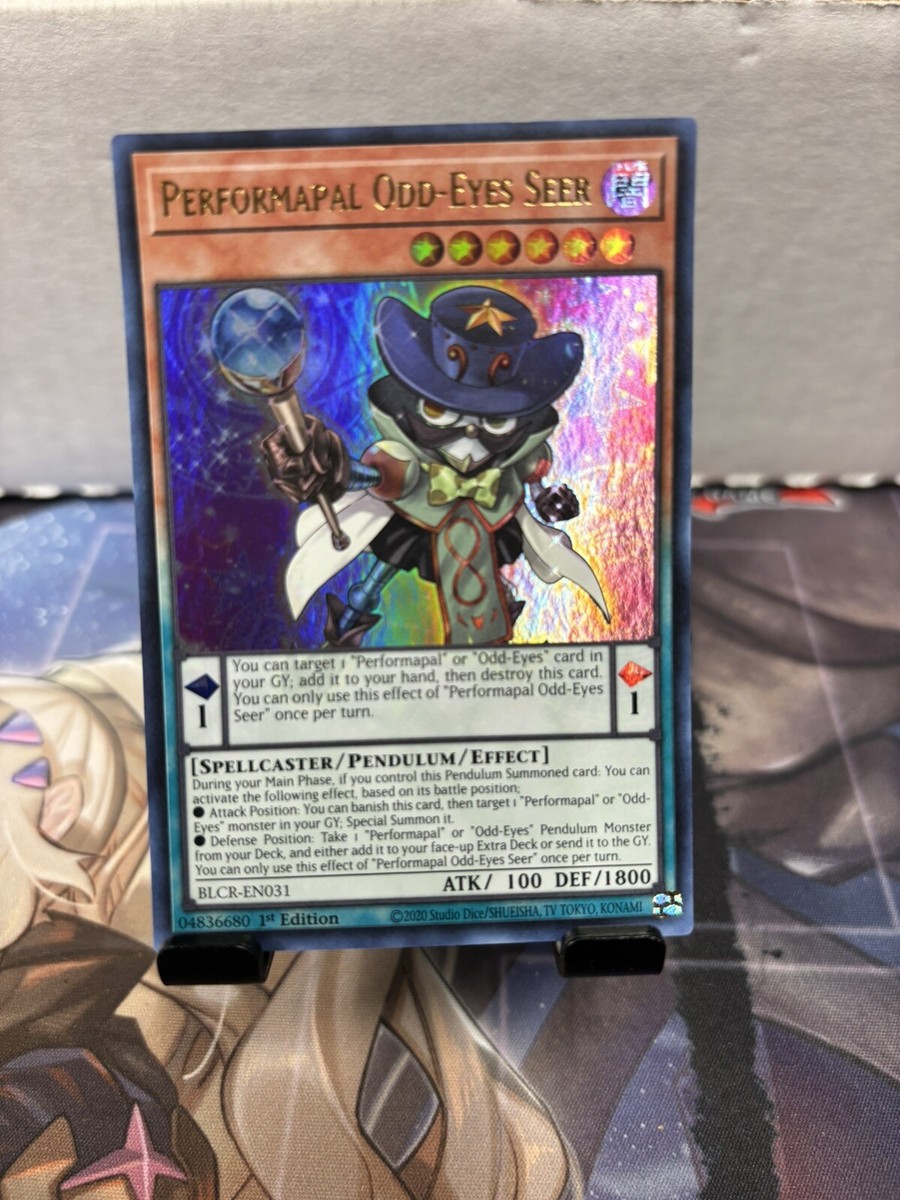 Yu-Gi-Oh! Performapal Odd-Eyes Seer 1st Ed. BLCR-EN031 Ultra Rare NM/LP x1