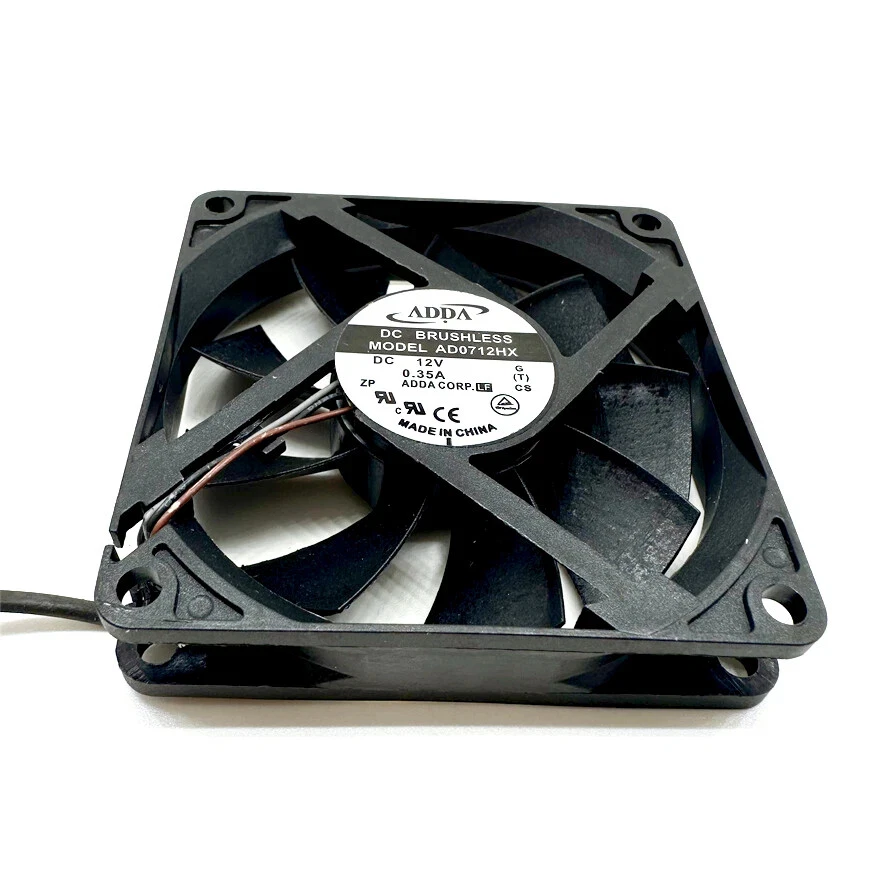 7015 70MM 70x70x15mm Cooling Fan ADDA AD0712HX 12V 0.35A With 3Wires - Image 3 of 4