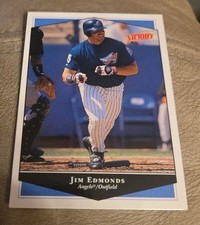 1999 Upper Deck Victory Jim Edmonds #14 Anaheim Angels Baseball Card
