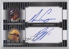 2008 Razor Signature Series Black 22/25 David Cooper Brett Wallace Auto 0b2