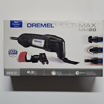 Dremel Multi-Max MM20 Oscillating Tool Kit 7pc Variable Speed 2.3A 120V